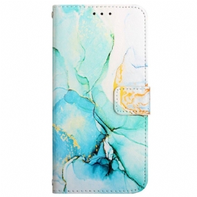 Flipové Puzdro Samsung Galaxy A13 Strip Mramor