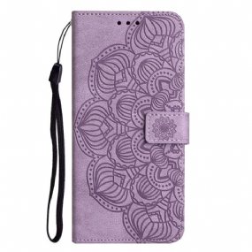 Flipové Puzdro Samsung Galaxy A13 Vintage Strappy Mandala