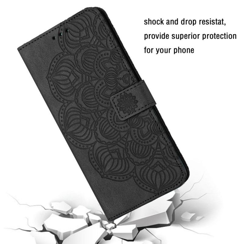 Flipové Puzdro Samsung Galaxy A13 Vintage Strappy Mandala