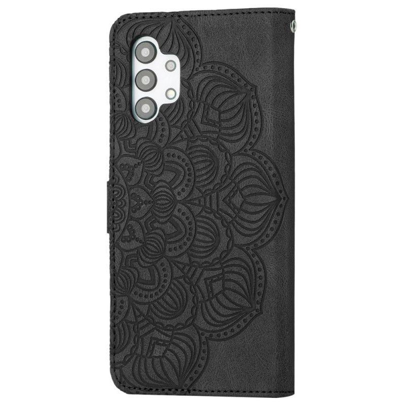 Flipové Puzdro Samsung Galaxy A13 Vintage Strappy Mandala