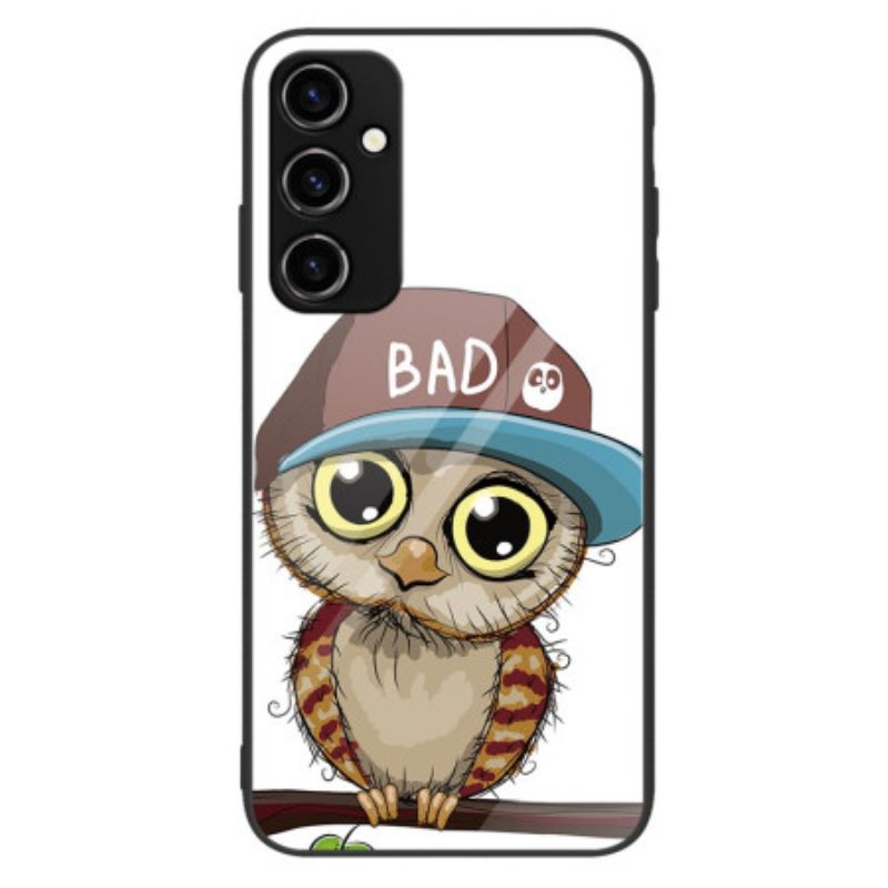 Kryt Samsung Galaxy A34 5G Bad Owl Tvrdené Sklo