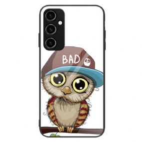 Kryt Samsung Galaxy A34 5G Bad Owl Tvrdené Sklo