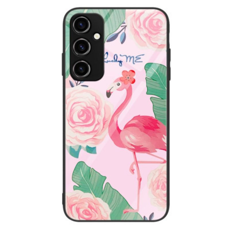 Kryt Samsung Galaxy A34 5G Tvrdené Sklo Flamingo