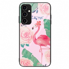 Kryt Samsung Galaxy A34 5G Tvrdené Sklo Flamingo