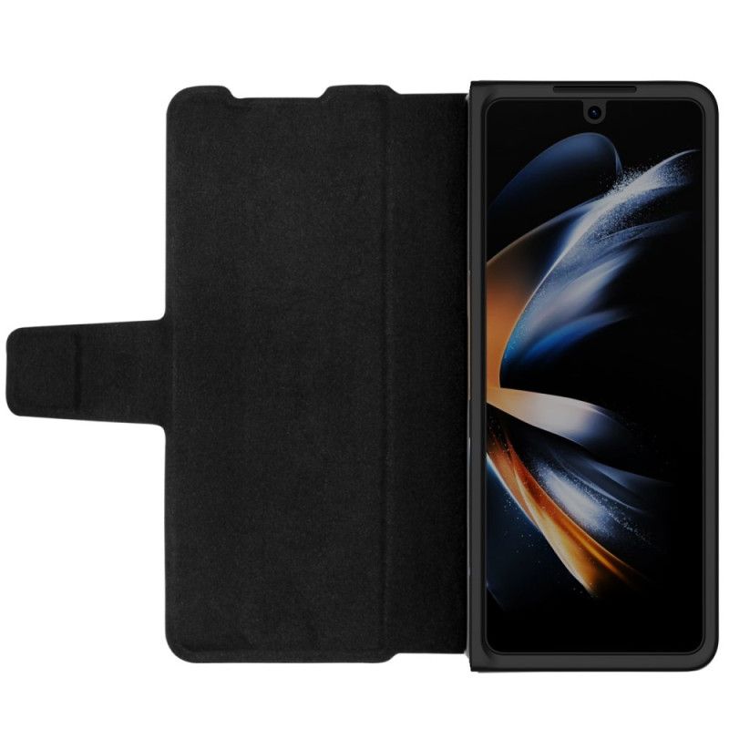 Kožené Puzdro Samsung Galaxy Z Fold 5 S Rezaním Dotykovým Perom Nillkin