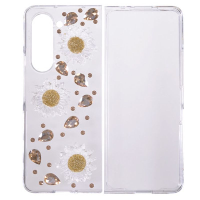 Kryt Samsung Galaxy Z Fold 5 Daisy Charms