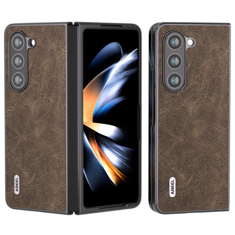 Kryt Samsung Galaxy Z Fold 5 Kryt Na Mobil Litchi Faux Leather Abeel