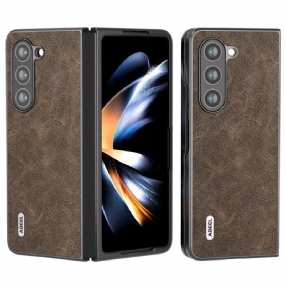 Kryt Samsung Galaxy Z Fold 5 Kryt Na Mobil Litchi Faux Leather Abeel