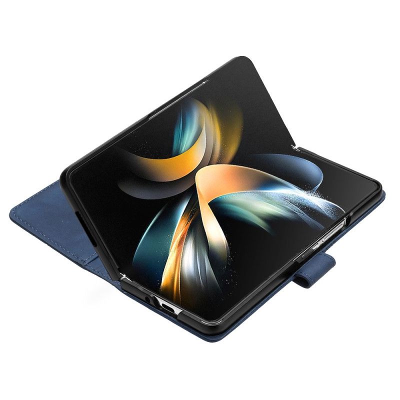 Puzdro Samsung Galaxy Z Fold 5 Vzor Trojuholníkov