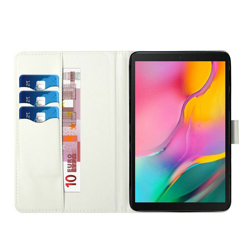 Flipové Puzdro Samsung Galaxy Tab S8 Plus / Tab S7 Plus Mladá Dáma