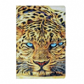 Peňaženkový Kryt Samsung Galaxy Tab S8 Plus / Tab S7 Plus Tiger Art