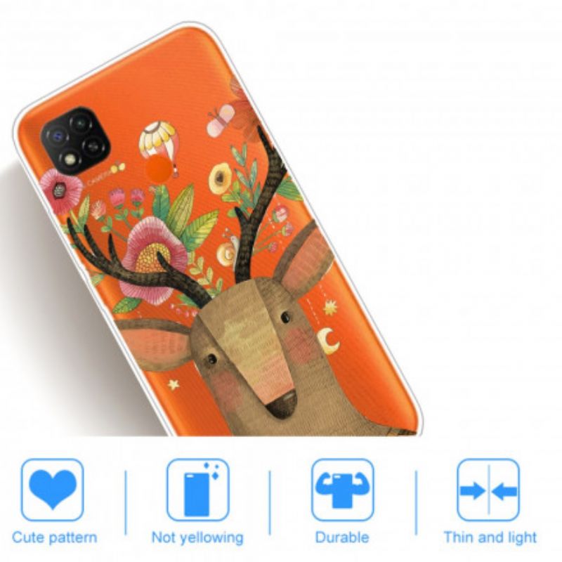 Kryt Xiaomi Redmi 9C Kmeňový Jeleň