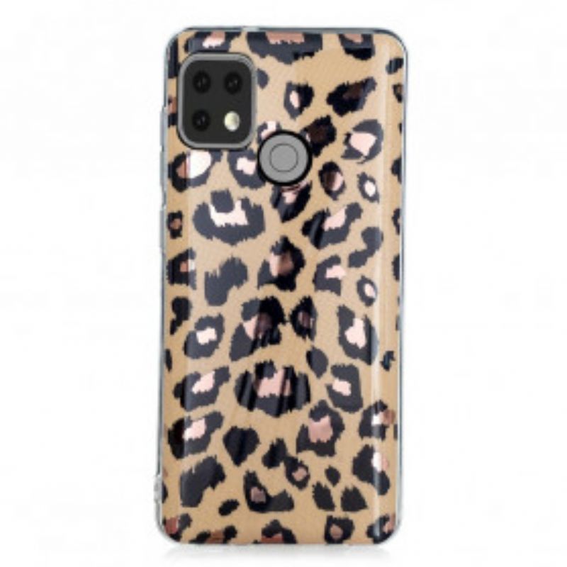 Kryt Xiaomi Redmi 9C Mramor V Leopardom Štýle