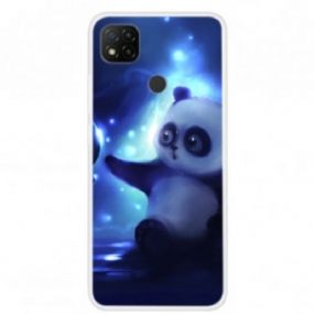 Kryt Xiaomi Redmi 9C Panda Vo Vesmíre