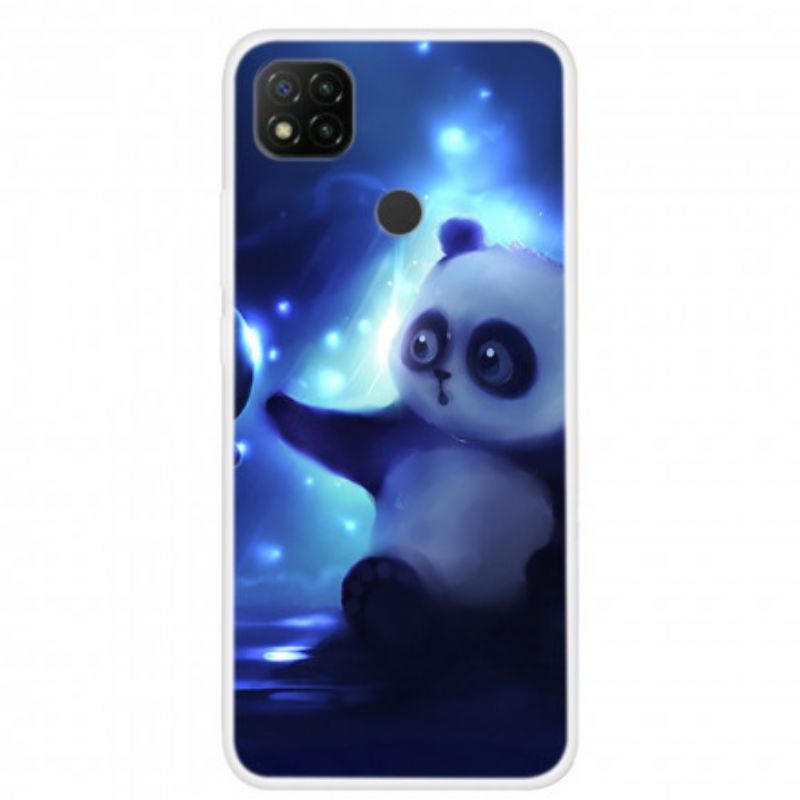 Kryt Xiaomi Redmi 9C Panda Vo Vesmíre