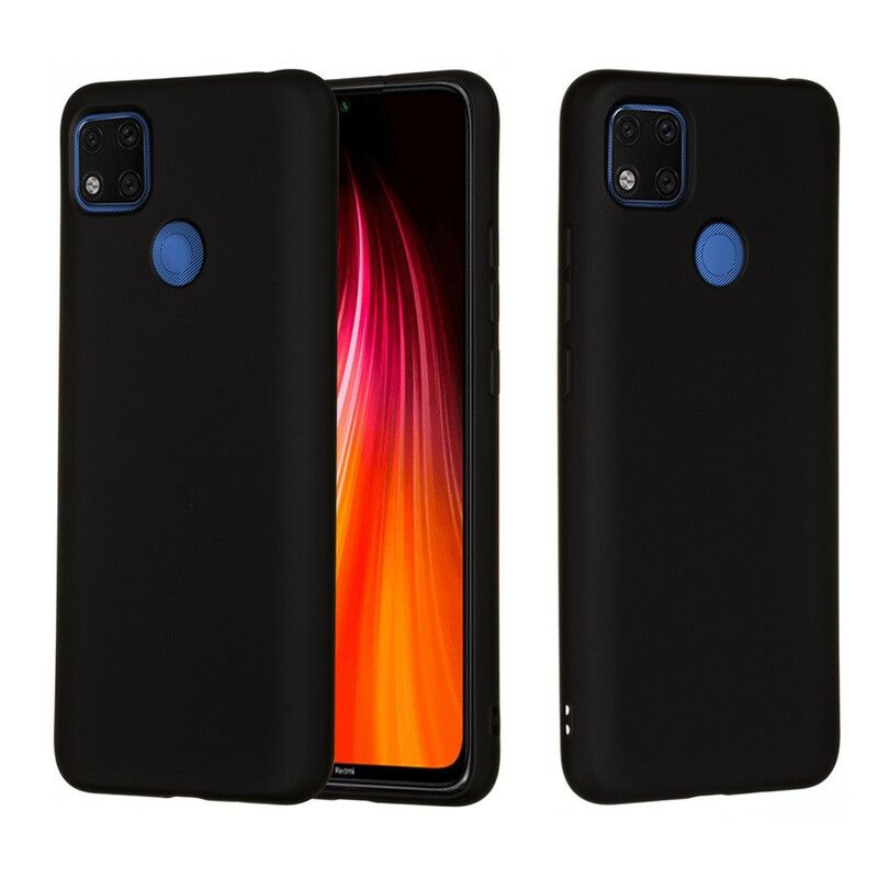 Kryt Xiaomi Redmi 9C Tekutý Silikón So Šnúrkou