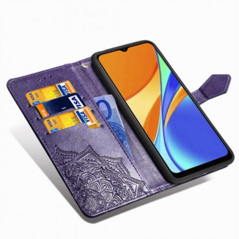 Peňaženkový Kryt Xiaomi Redmi 9C Mandala V Stredoveku