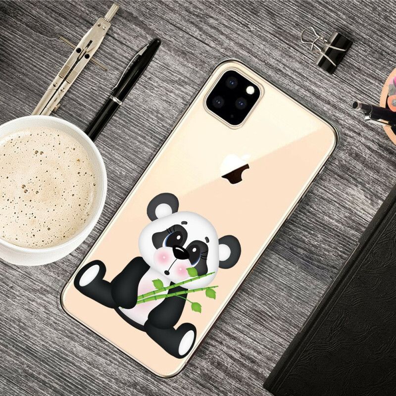 Kryt iPhone 11 Pro Max Bezproblémová Smutná Panda