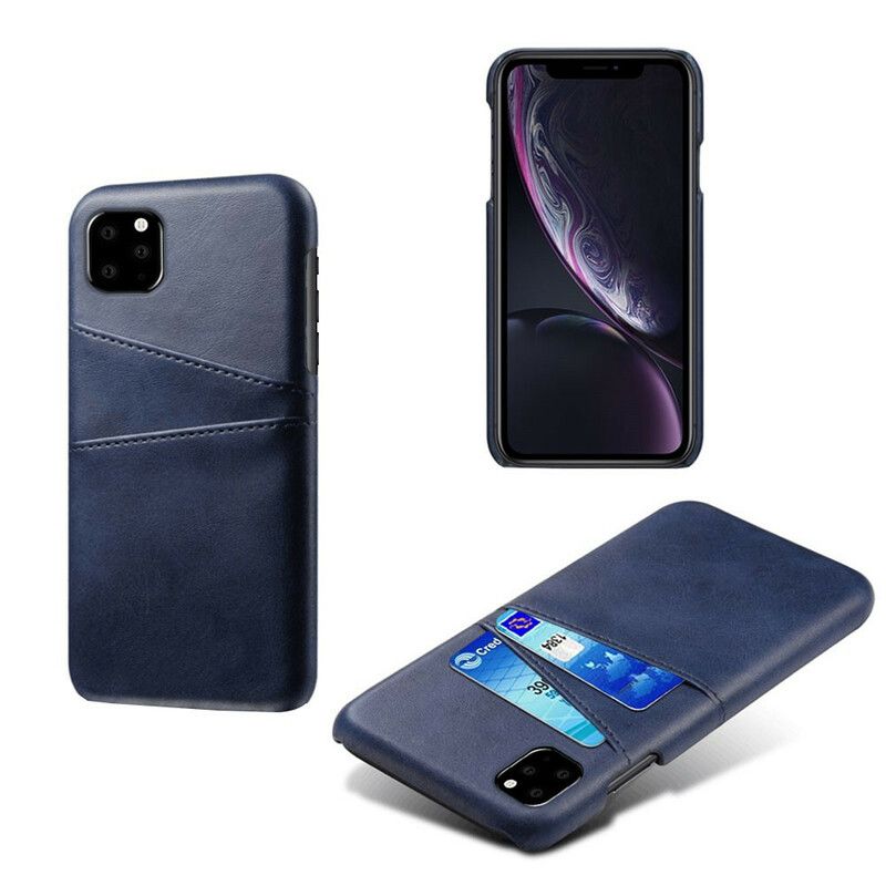 Kryt iPhone 11 Pro Max Dvojitý Držiak Karty