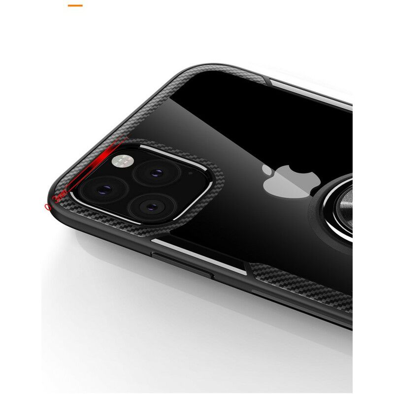 Kryt iPhone 11 Pro Max Kovový Efekt Na Okrajoch Krúžku