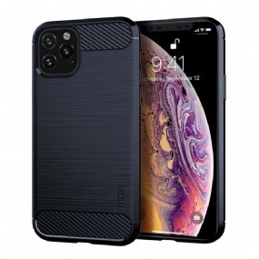 Kryt iPhone 11 Pro Max Mofi Brúsené Uhlíkové Vlákno