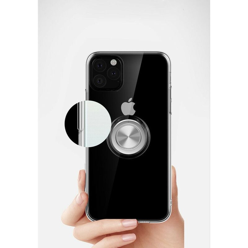 Kryt iPhone 11 Pro Max Transparentné S Podporou Zvonenia