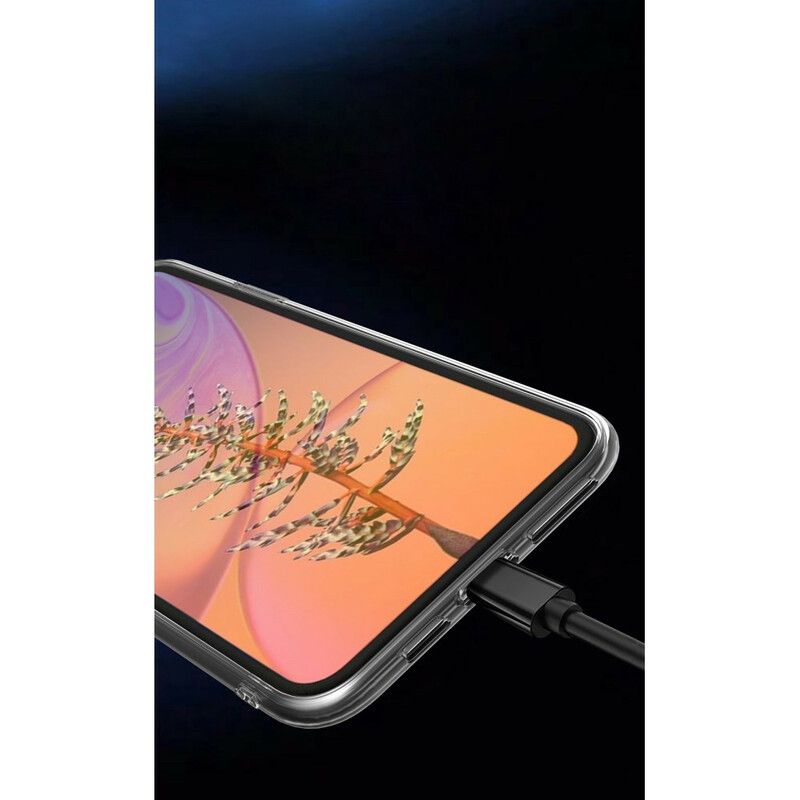 Kryt iPhone 11 Pro Max Transparentné S Podporou Zvonenia