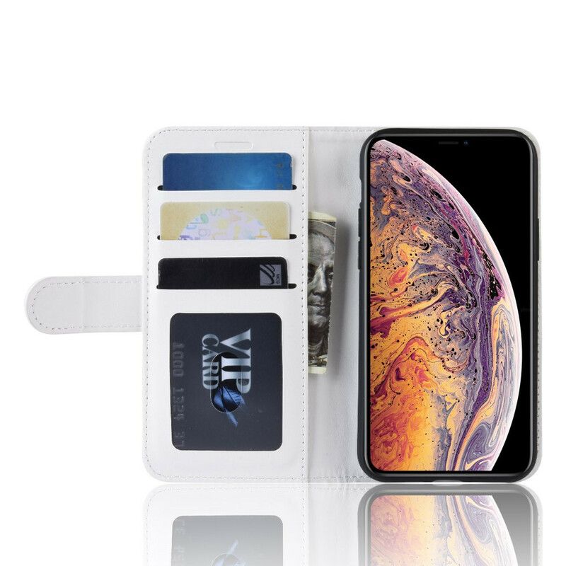 Peňaženkový Kryt iPhone 11 Pro Max Štýlový Kožený Dizajn