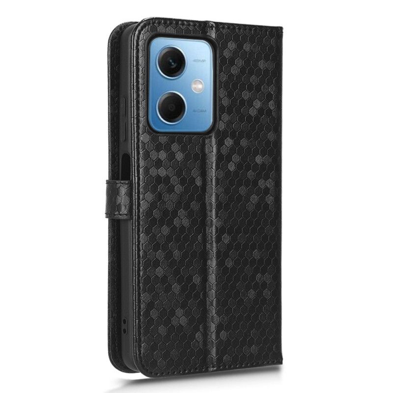 Kožené Puzdro Xiaomi Redmi Note 12 5G 3d Pattern Strappy