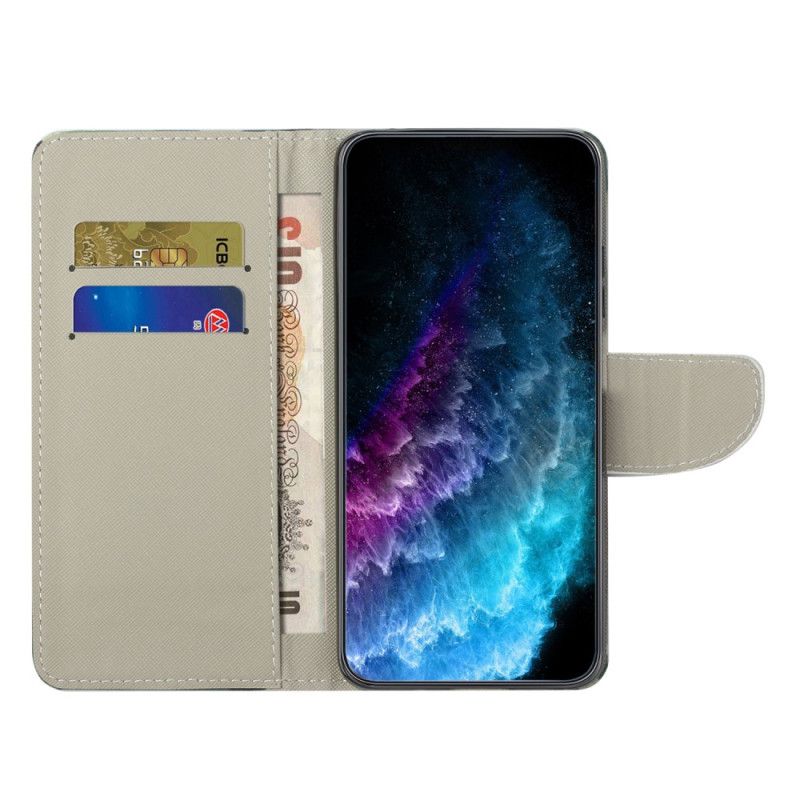 Kožené Puzdro Xiaomi Redmi Note 12 5G Keep Calm Strap