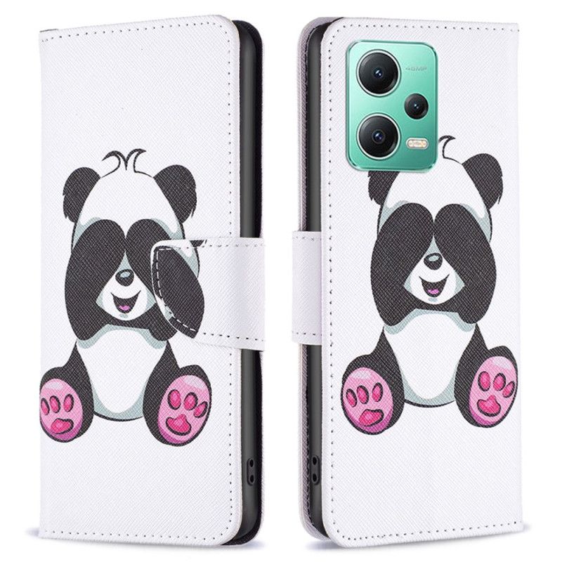 Kožené Puzdro Xiaomi Redmi Note 12 5G Moja Panda