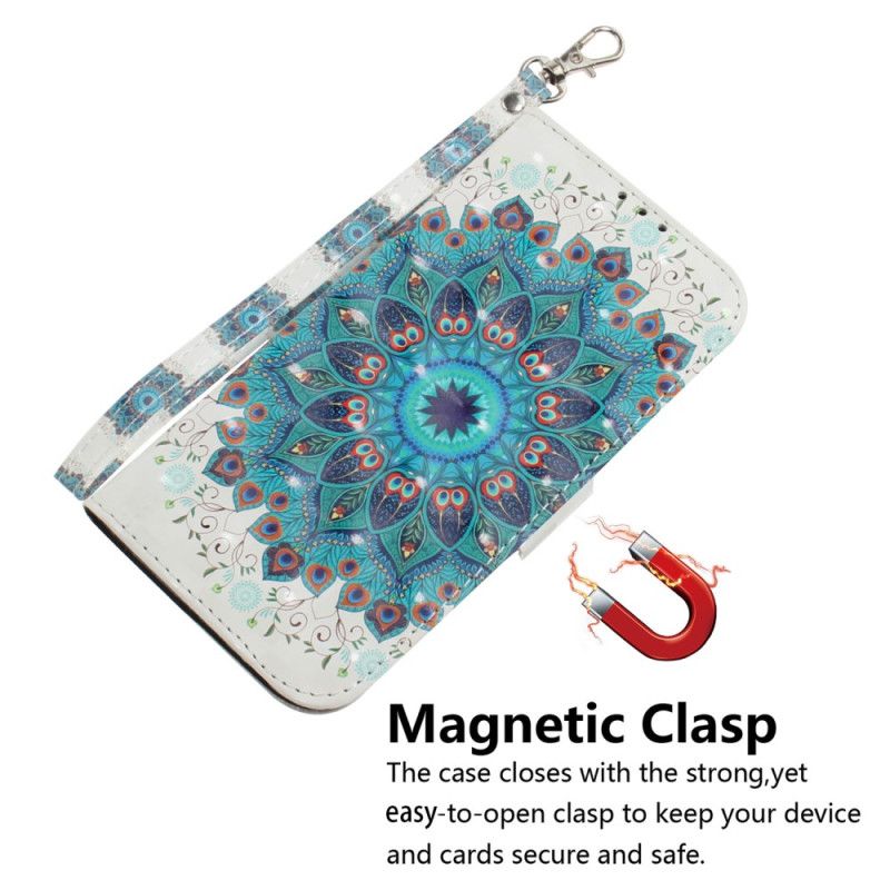 Peňaženkový Kryt Xiaomi Redmi Note 12 5G Strappy Mandala