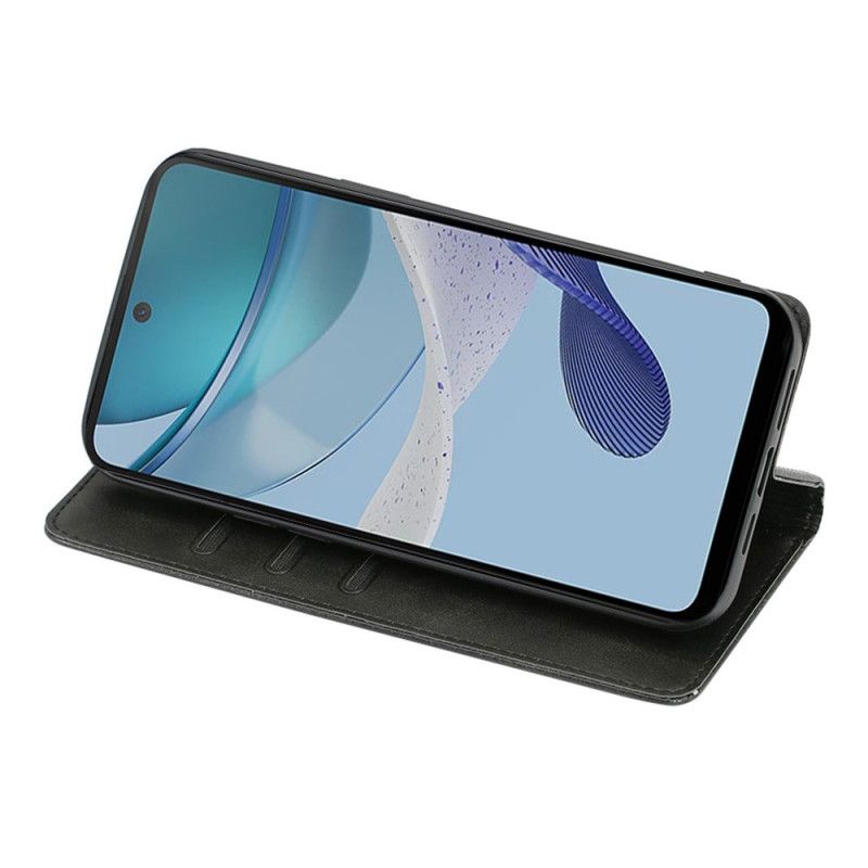 Flipové Puzdro Moto G73 5G Kožené Puzdro Koženka