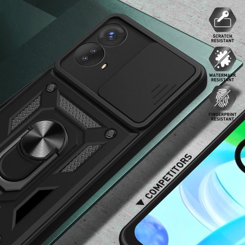 Kryt Moto G73 5G Krúžková Podpora A Ochrana Objektívu