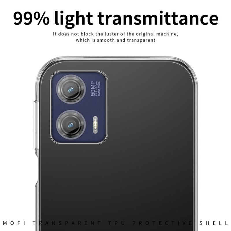 Kryt Moto G73 5G Transparentná Mofi