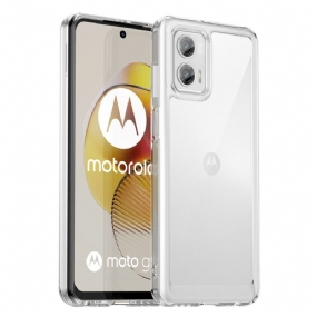 Kryt Moto G73 5G Transparentný Hybrid