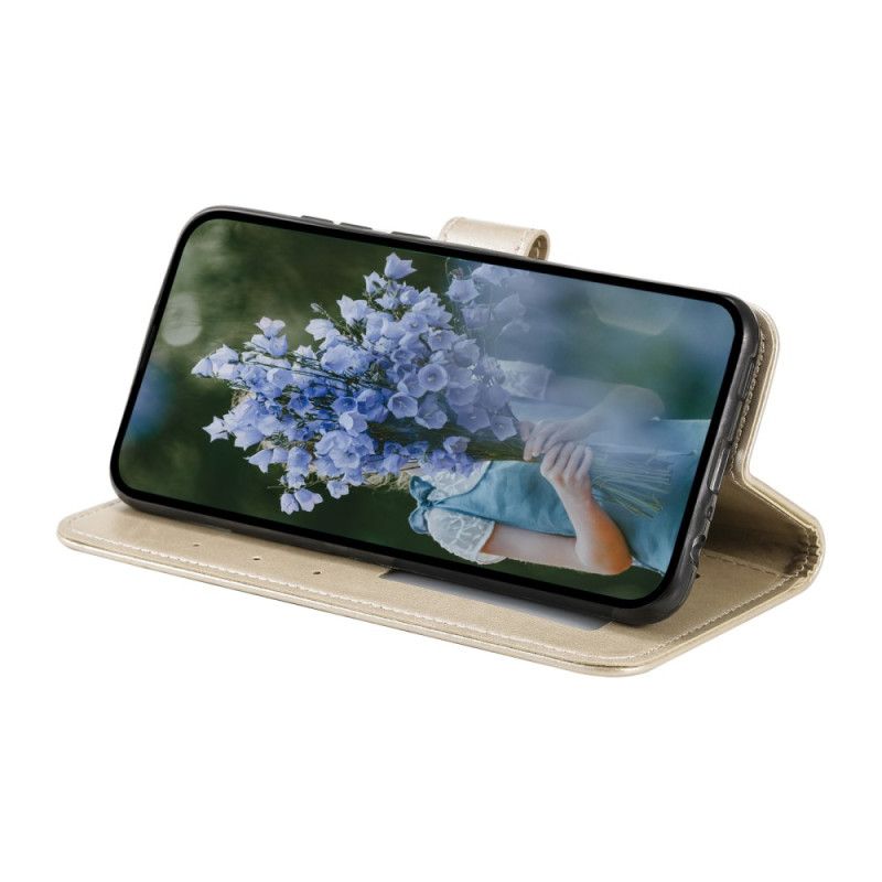 Peňaženkový Kryt Moto G73 5G Slnečná Mandala