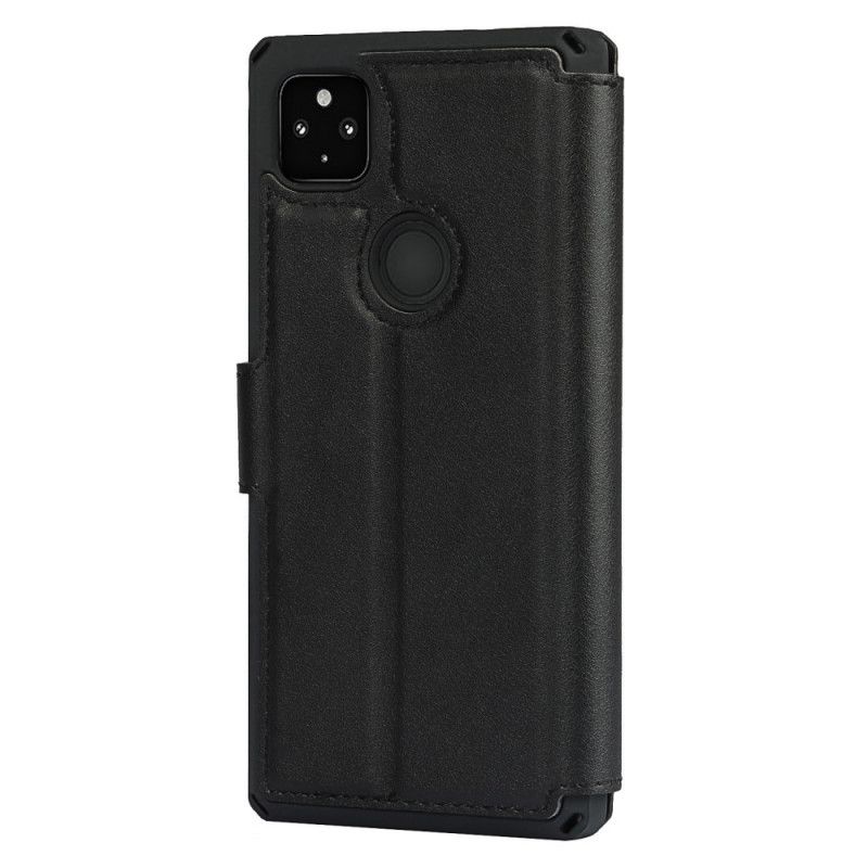 Kožené Puzdro Google Pixel 4A Remienok Z Umelej Kože