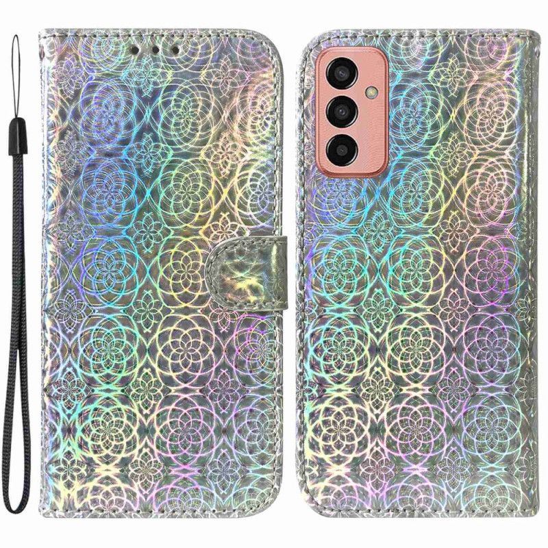 Kožené Puzdro Samsung Galaxy M13 Disco-štýl