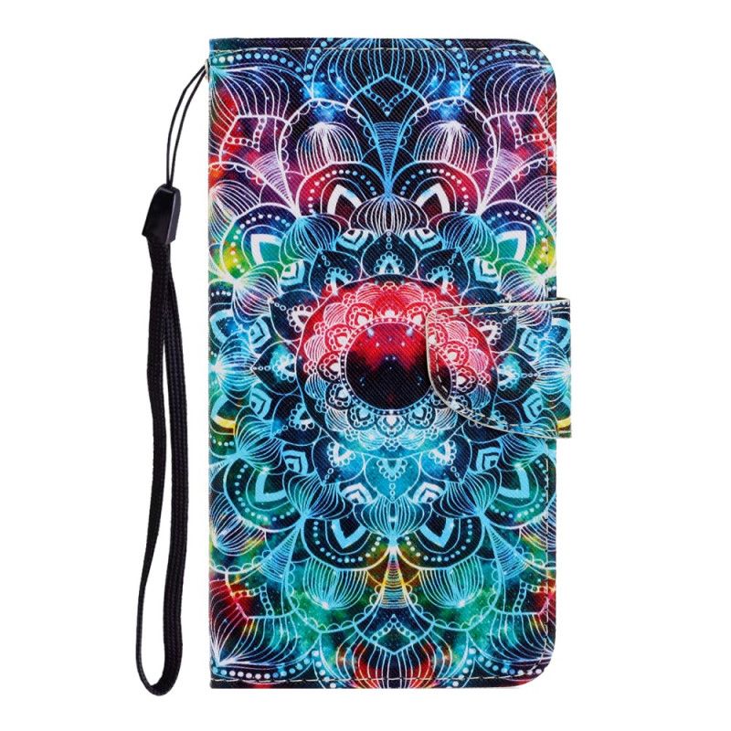 Kožené Puzdro Samsung Galaxy A54 5G Strappy Mandala