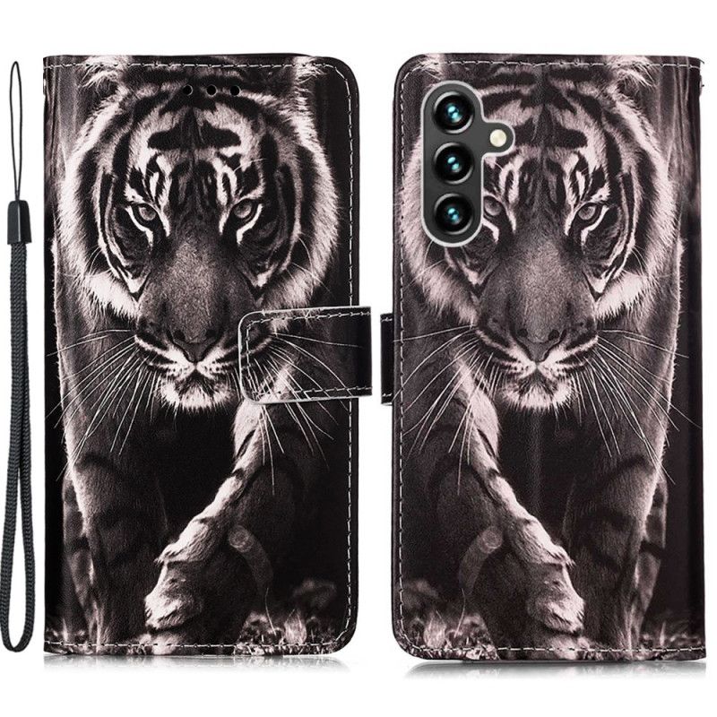 Peňaženkový Kryt Samsung Galaxy A54 5G Tanga Tiger