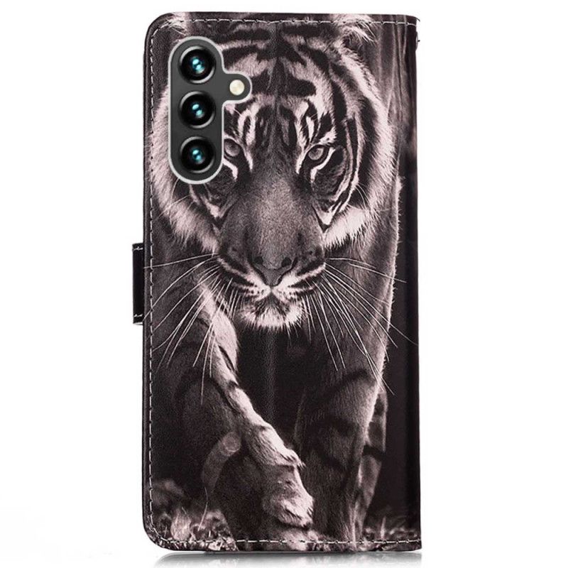 Peňaženkový Kryt Samsung Galaxy A54 5G Tanga Tiger