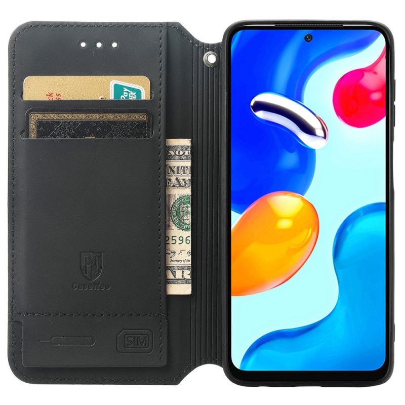 Flipové Puzdro Xiaomi Redmi Note 11 / 11S Kožené Puzdro Caseneo Rfid