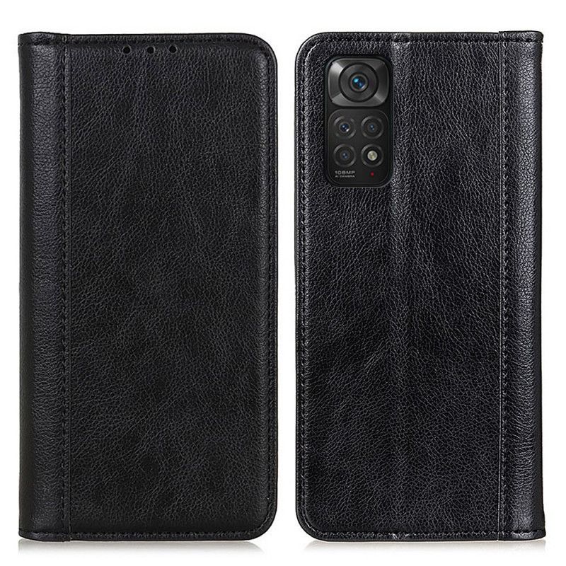 Flipové Puzdro Xiaomi Redmi Note 11 / 11S Kožené Puzdro Koža Elegance Split Litchi