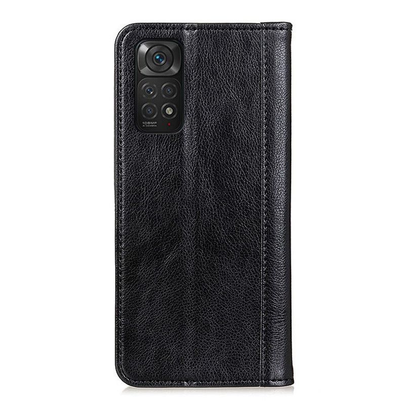 Flipové Puzdro Xiaomi Redmi Note 11 / 11S Kožené Puzdro Koža Elegance Split Litchi