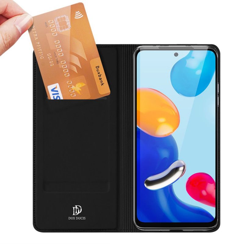 Flipové Puzdro Xiaomi Redmi Note 11 / 11S Kožené Puzdro Skin Pro Dux Ducis