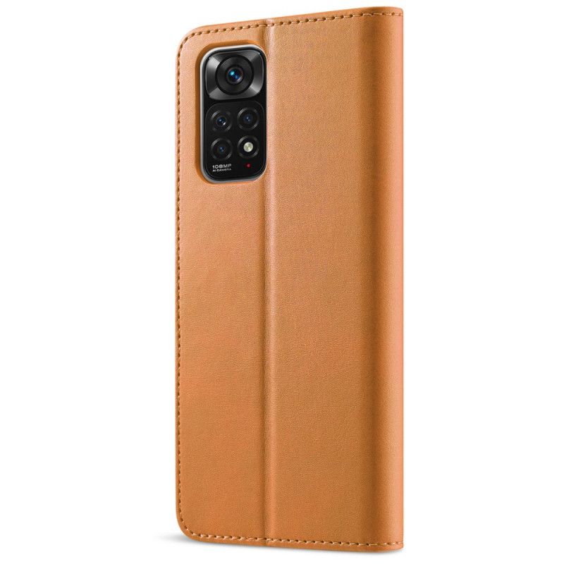 Kožené Puzdro Xiaomi Redmi Note 11 / 11S Kožený Efekt Lc.imeeke