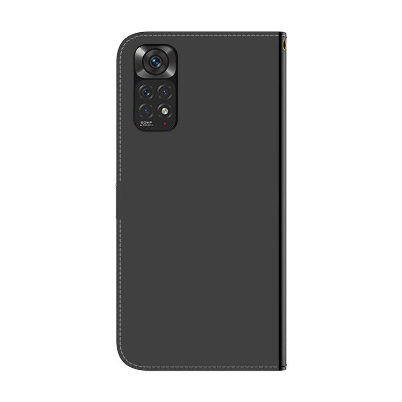 Kožené Puzdro Xiaomi Redmi Note 11 / 11S Kryt Na Zrkadlo Z Umelej Kože