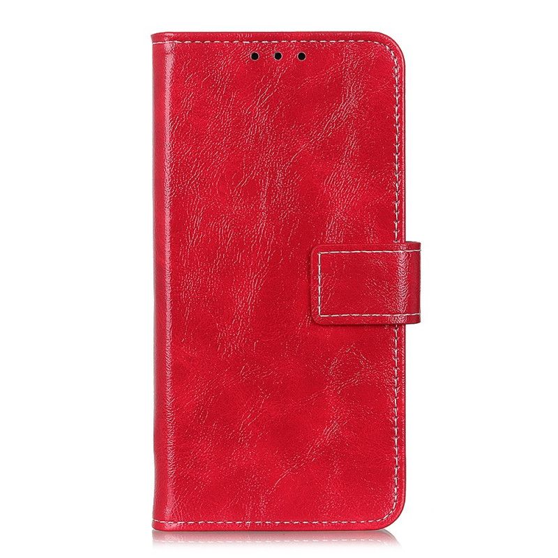 Kožené Puzdro Xiaomi Redmi Note 11 / 11S Lesklé A Odhalené Švy