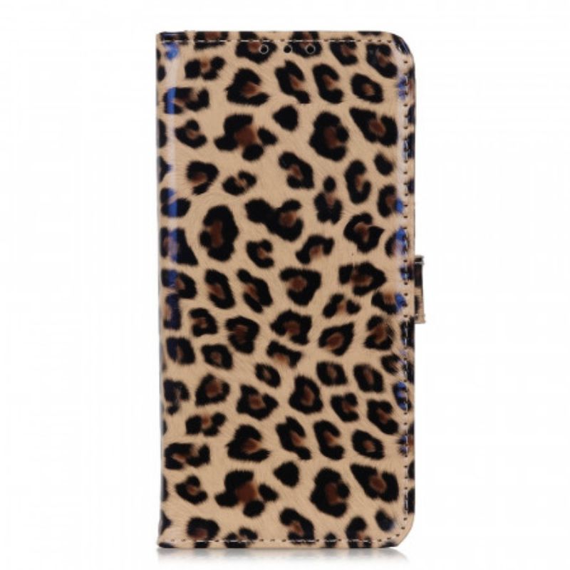 Kožené Puzdro Xiaomi Redmi Note 11 / 11S Obyčajný Leopard